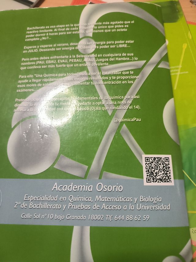 Una Química Para Todos