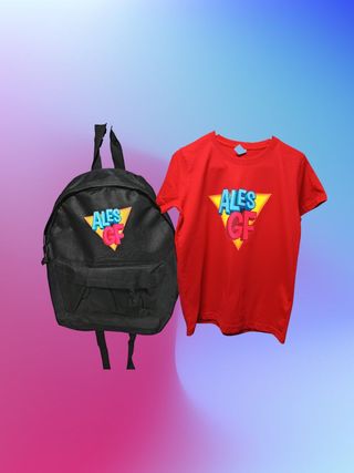Mochila y camiseta Álex GF