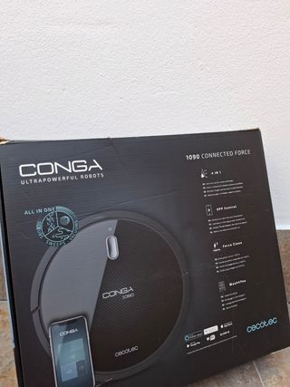 Robot aspiradora Conga 1090