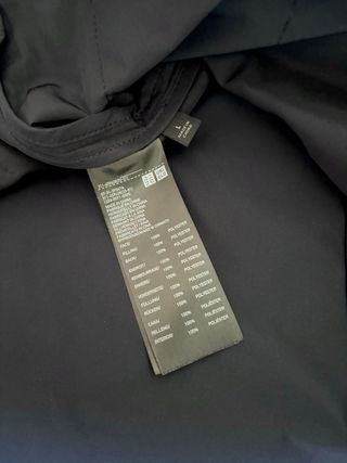 Gabardina azul marino Uniqlo