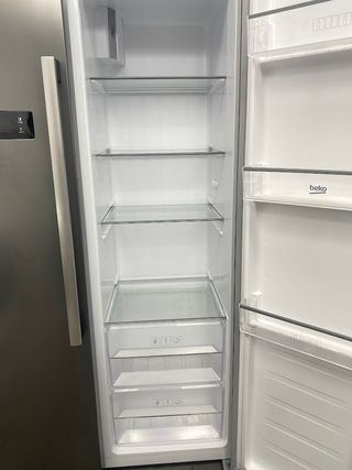 nevera americana beko inox 177x90cm con garantia