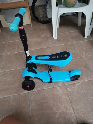 Patinete infantil 3 ruedas