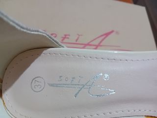Zapatos tacón alto blanco
