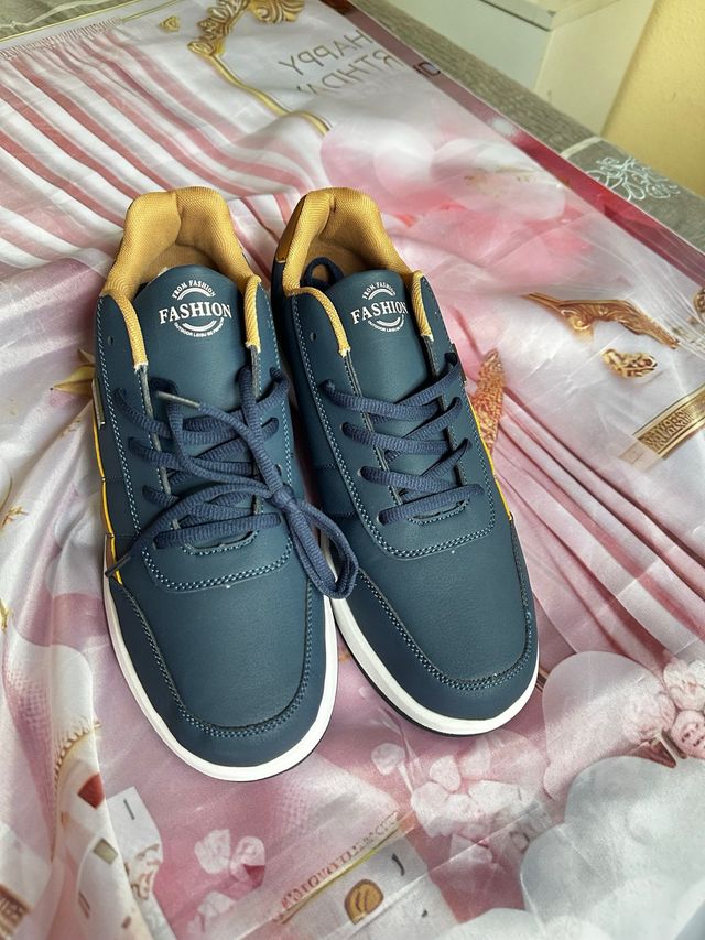 Zapatillas Deportivas Hombre Azul