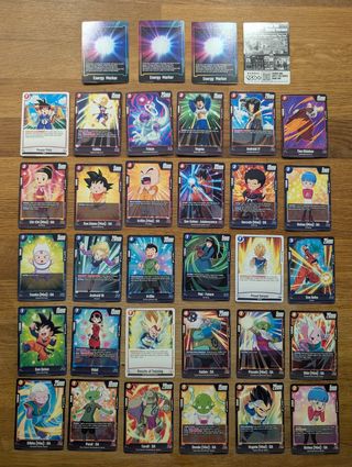 Superlote cartas Dragon Ball 