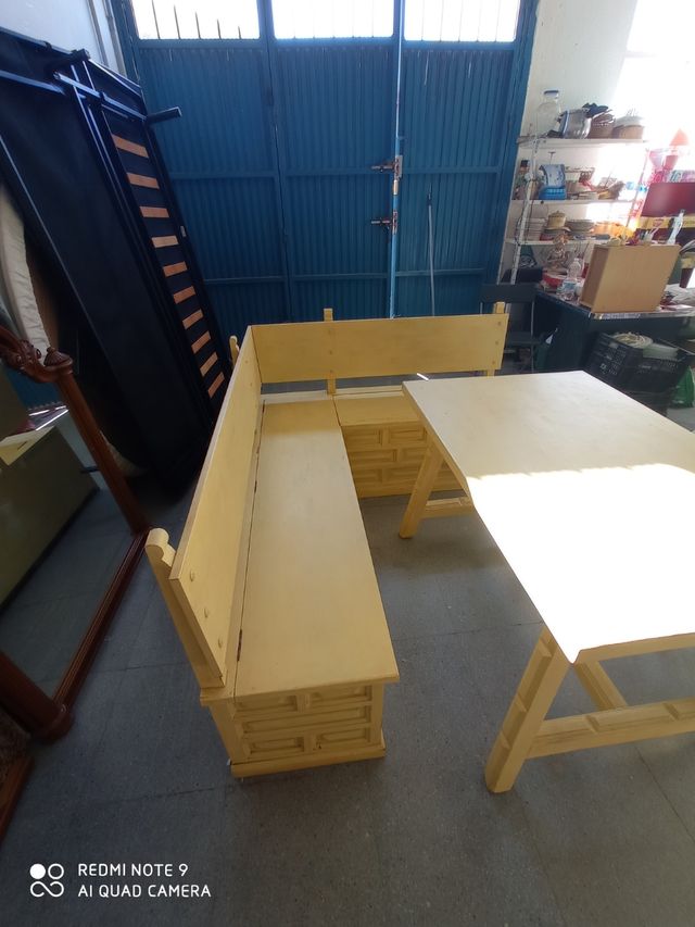 Conjunto cocina amarillo