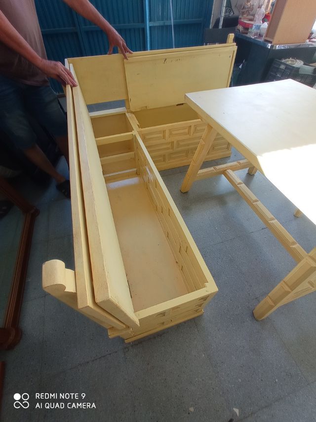 Conjunto cocina amarillo