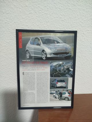 Coche Peugeot 206 RC publicidad original