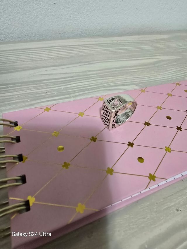 Anello in argento 925 - Timbro rettangolare