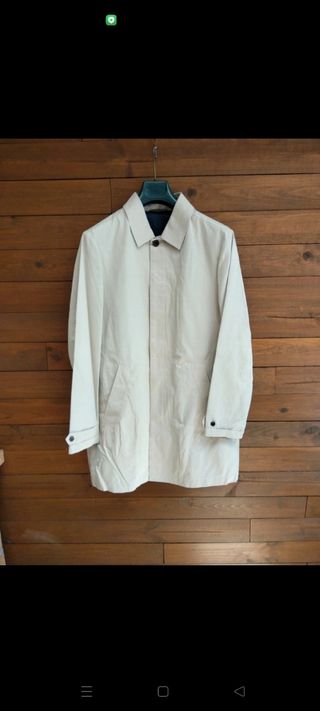 Gabardina beige El Corte Inglés hombre