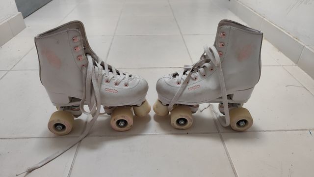 Patines Oxelo blancos talla 34