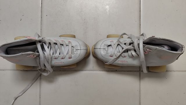 Patines Oxelo blancos talla 34