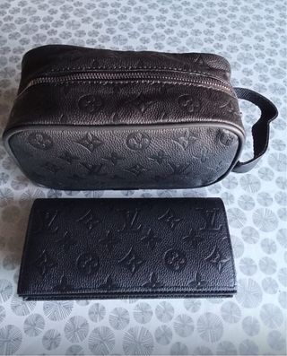 Bolso y cartera  negros