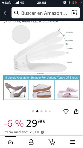 Zapatero BIGLUFU - 20 pares