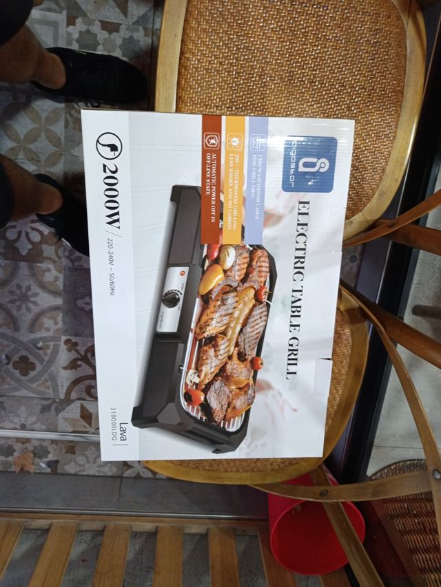 Plancha eléctrica 2000W