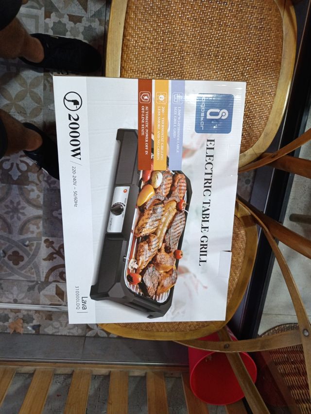 Plancha eléctrica 2000W