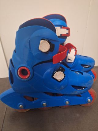 Patines infantiles azules