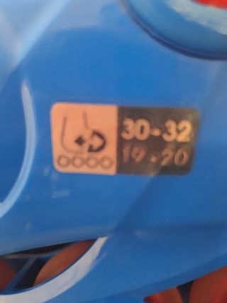 Patines infantiles azules