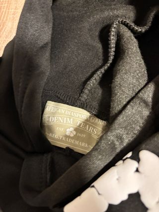 Tuta Denim Tears - Nero/Bianco