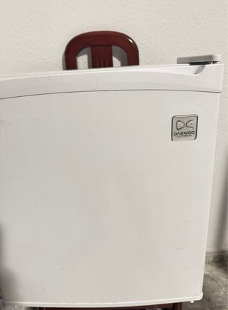 Mini nevera con congelador

