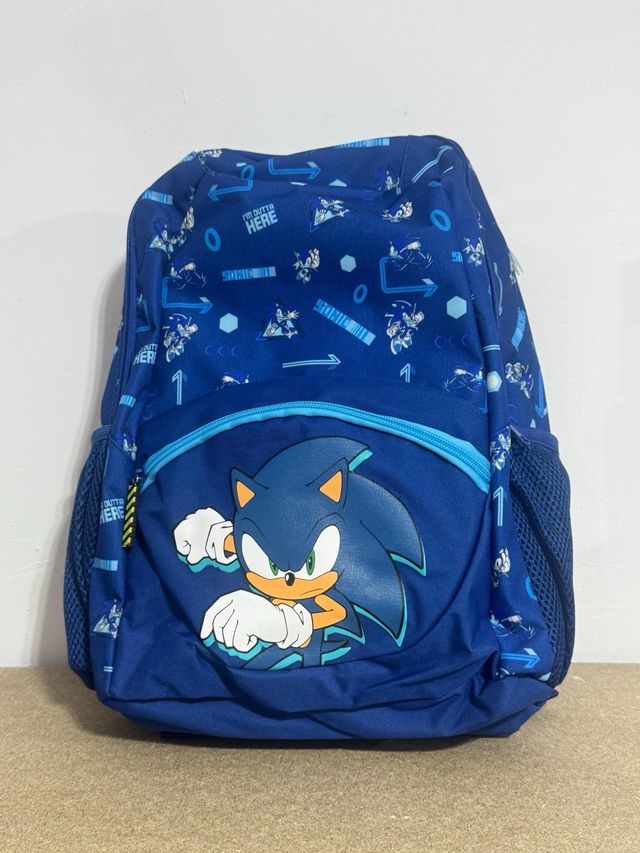 Mochila Sonic 42x36x15cm grande