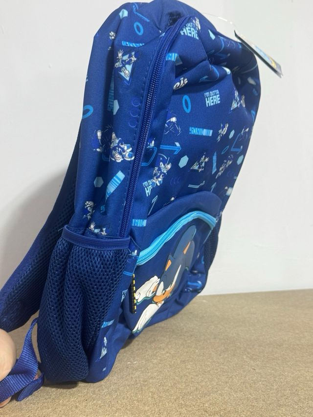 Mochila Sonic 42x36x15cm grande
