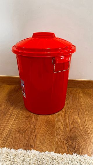 Cubo basura rojo 21L