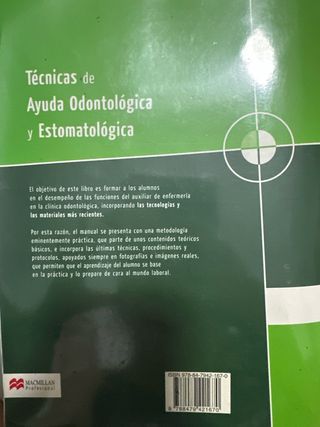 Técnicas de ayuda odontológica y estomatológica...
