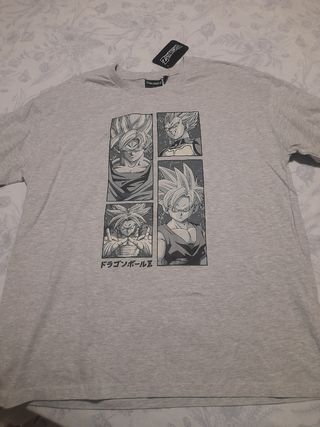 Camiseta Dragon Ball Z - Gris - ZimaZima