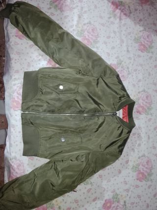 Giubbotto bomber verde oliva