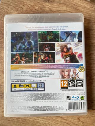 Final Fantasy X/X-2 HD Remaster PS3 precintado