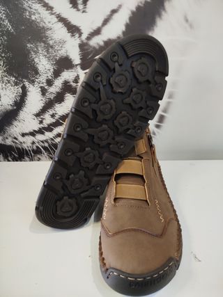 Zapatos casual hombre marrones