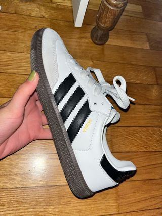 Adidas Samba - Gris y Blanco
