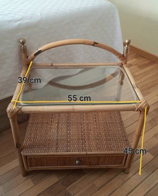 Mesillas bambú - 2 uds.