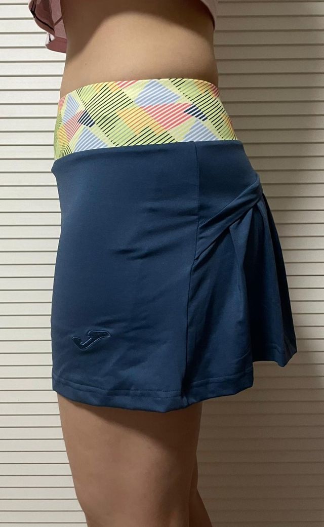 Falda JOMA azul multicolor