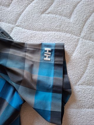 Camisa Helly Hansen cuadros azul-gris