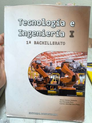 Tecnología e Ingeniería I - 1º Bachillerato