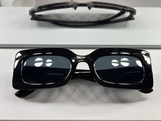 Gafas sol negras - rectangulares