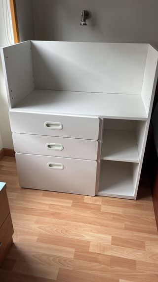 Cambiador Stuva Ikea blanco