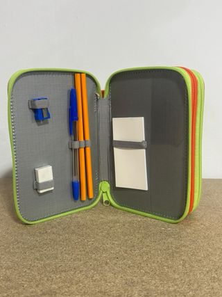 Estuche infantil plumier triple lleno