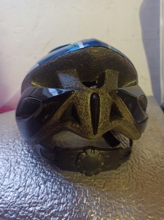 Casco bici adulto 54-58cm azul claro