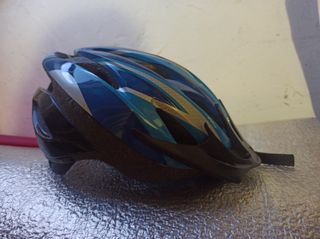 Casco bici adulto 54-58cm azul claro