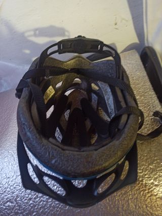 Casco bici adulto 54-58cm azul claro