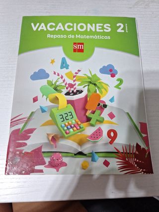 Vacaciones repasó de Matemáticas