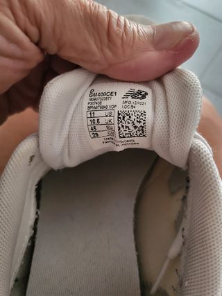New Balance 400 - Scarpe sportive bianche  n. 45