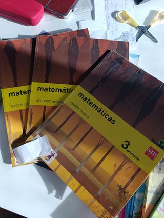 LIBROS Matemáticas 3 Primaria SM TODOS