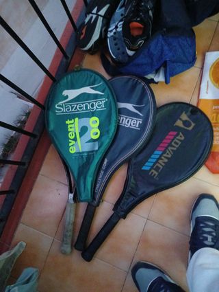3 Raquetas Tenis Slazenger & Advance