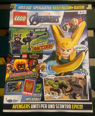 Rivista Lego Avengers N.4 2024