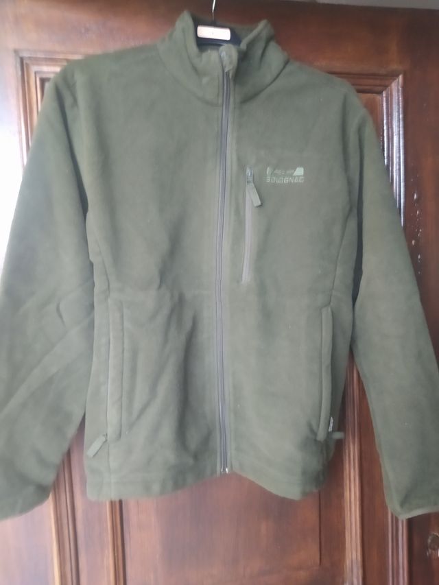 Chaqueta Polar Decathlon Verde Militar