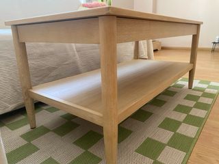 Mesa centro madera elevable extensible 